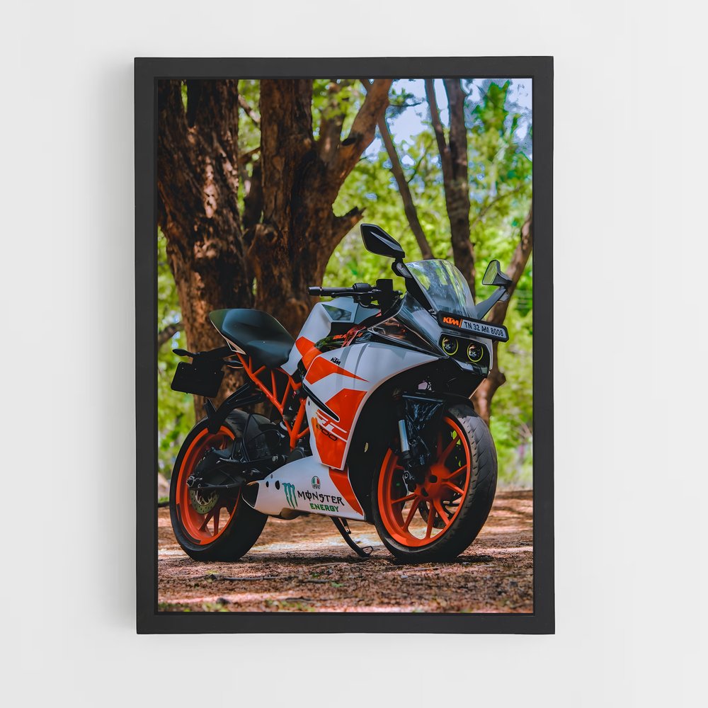 Poster KTM Frenzy – affiche KTM Moto (vue 2)